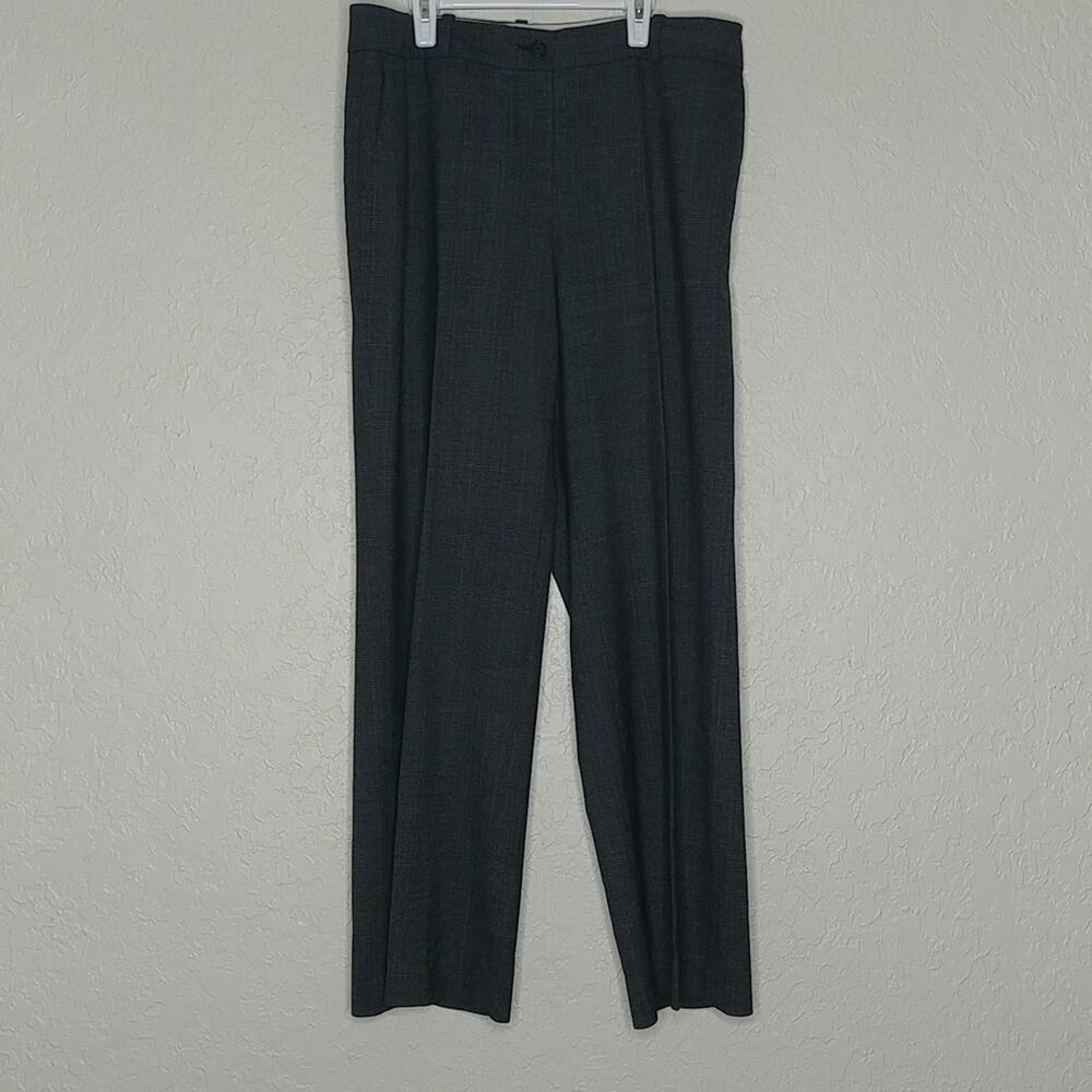 Ann Taylor Virgin Wool Blend Pants Gray Size 10